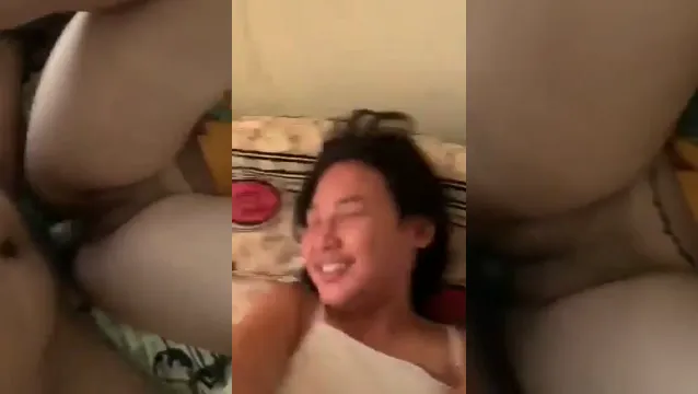 Girlfriend Fucked While Watching Cartoon Movie - Wild Couch Sex & Blowjob Session