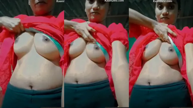 Watch Cute Desi Village Girl Boobs Show - ভিলেজ মালের বুবস দেখুন BF এর জন্য full viral video leaked