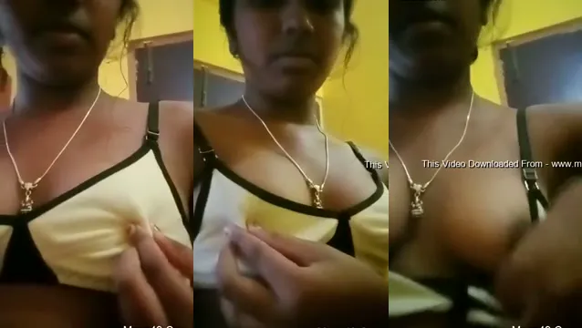 Cycki Tamilskiej Dziewczyny Odtwórz wideo - Obejrzyj Samodzielną zabawę piersi Tamilskiej Dziewczyny
