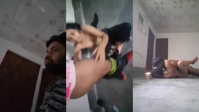 Indian GF Fucked Raw On Ground At Construction Site - Wild Desi MMS Leaked