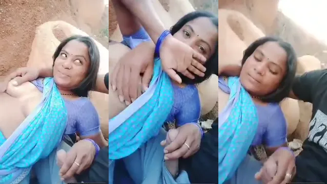 Bhabhi Outdoor Sex MMS avec son beau-frère - Bhabhi Deo vidéo de sexe en plein air virale