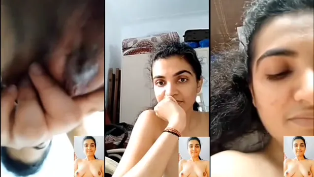 Indian Housewife MILF Nude Webcam Striptease - First Time Exposed
