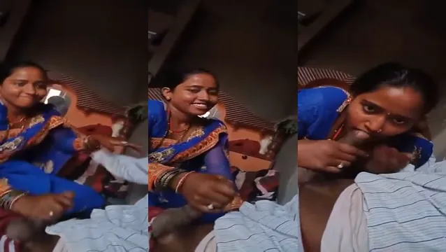 Indian Bhabhi Sucks Devar's Huge Cock - POV Blowjob