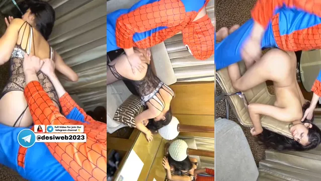 Indian Spiderman Fucks Hot Girl Hard Doggystyle - Wild Costume Fetish Homemade Porn Video 2026