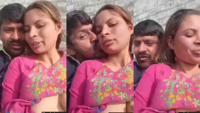 Coppia pakistana con tette che premono romanticismo - Coppia pakistana con grandi tette che premono romanticismo bollente
