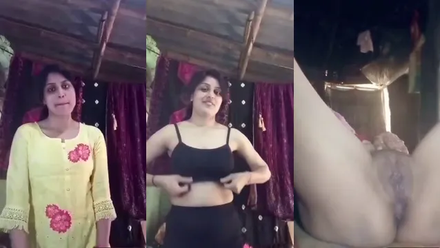 Horny Desi Girl Fingering - Kåt Desi Girl fingrar i badrummet
